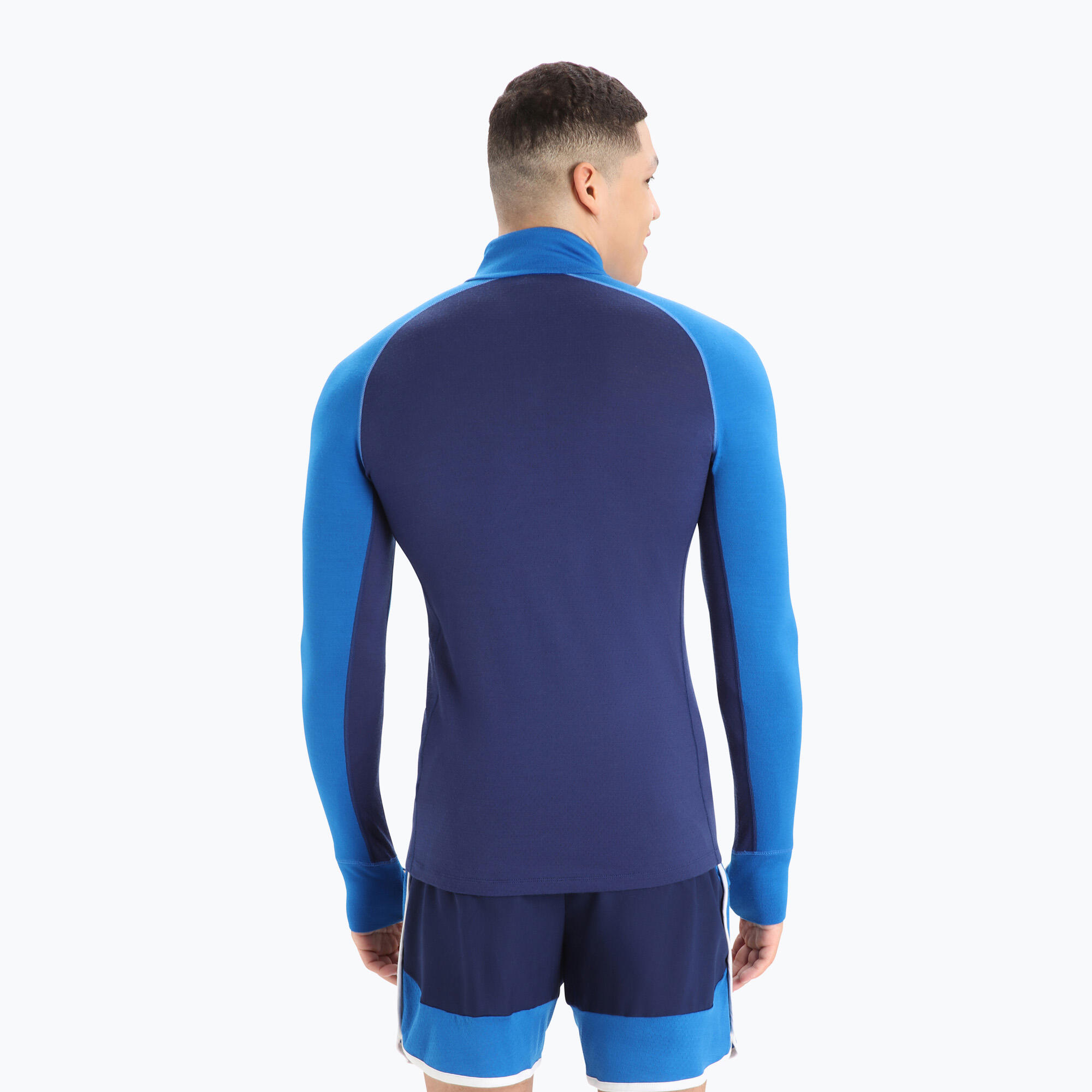 Maglia termica a maniche lunghe da uomo Icebreaker ZoneKnit 260 con mezza 3/7