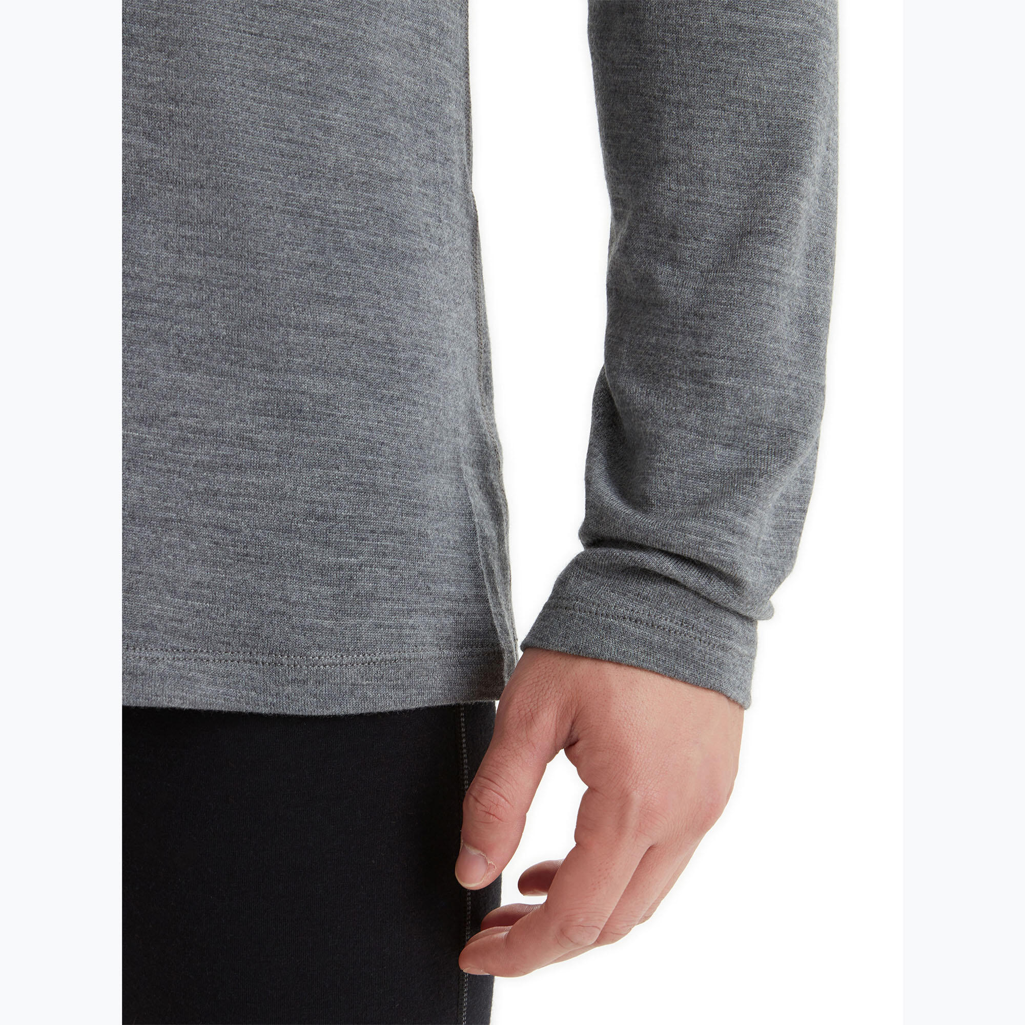 Sudadera térmica para hombre icebreaker 260 Tech LS con media cremallera 6/7