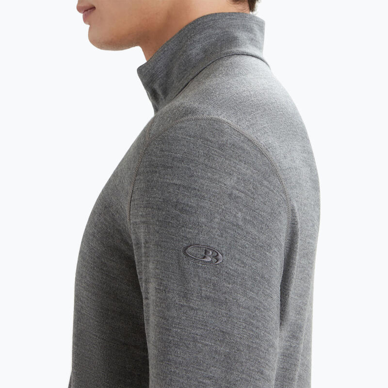 Bluză termică bărbați icebreaker 260 Tech LS Half Zip
