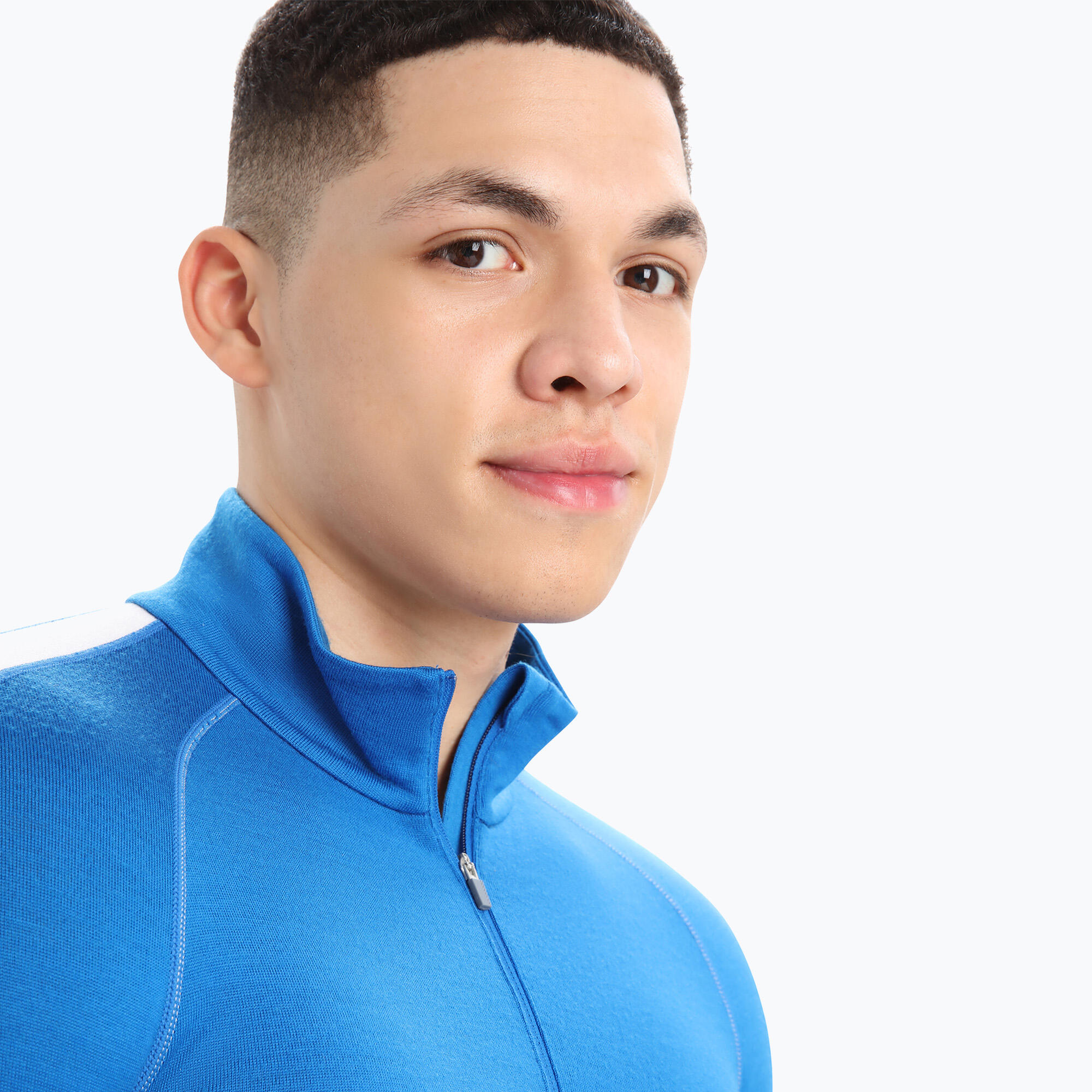 Maglia termica a maniche lunghe da uomo Icebreaker ZoneKnit 260 con mezza 4/7