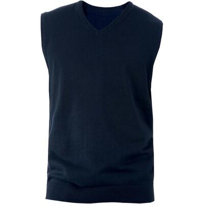 Mouwloze trui met v-hals kariban
