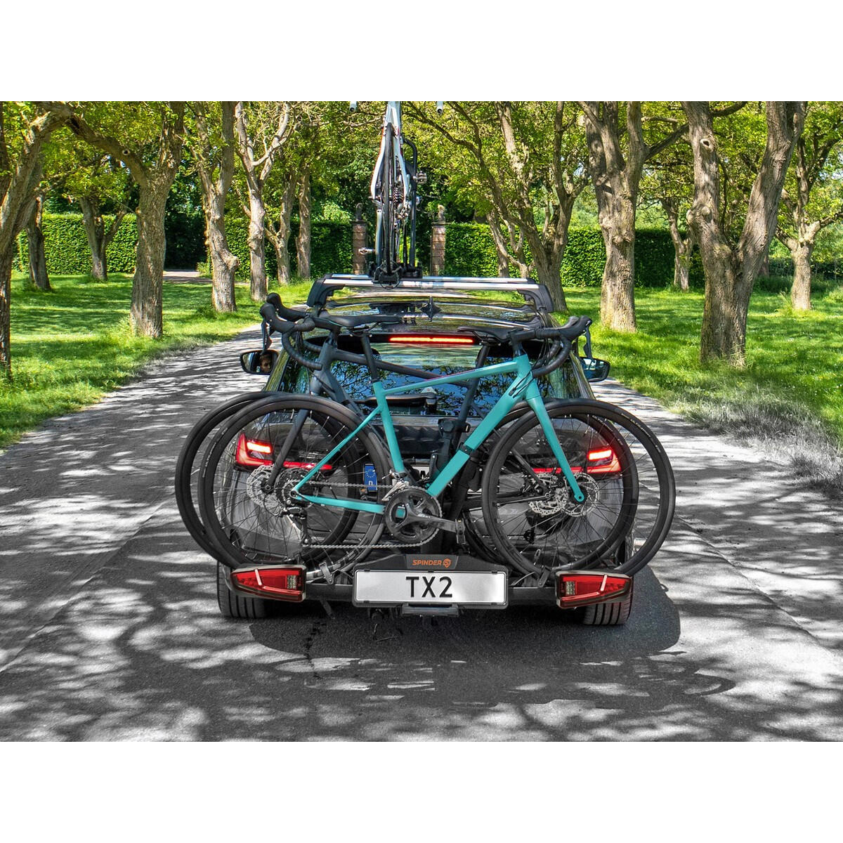 SPINDER TX2 Porte-vélos plateforme basculant 2 vélos 2/5