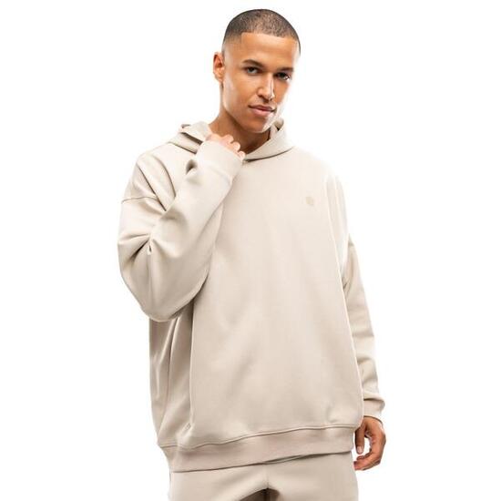 Sweat à capuche sport homme Fitness Motion Sand Beige