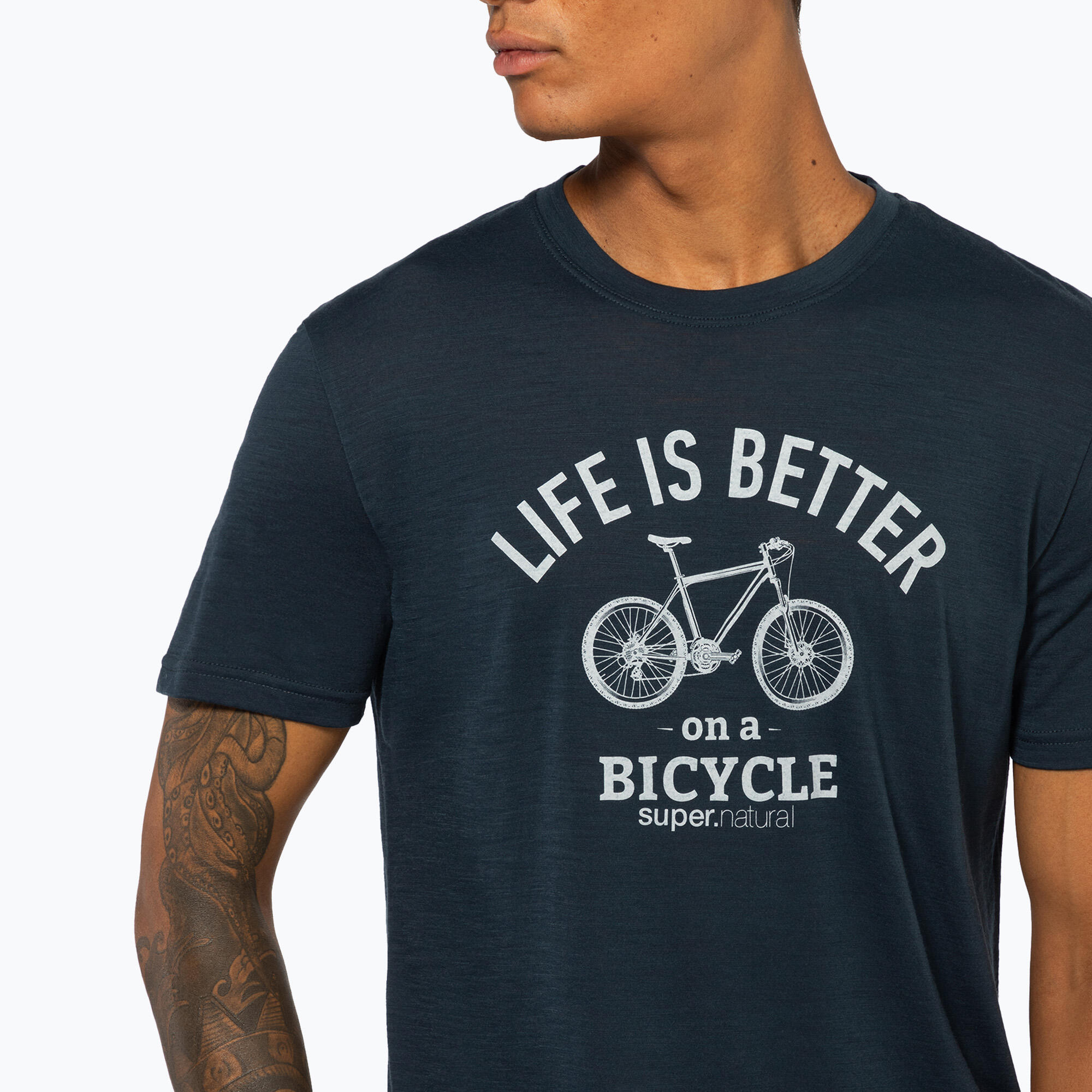 Koszulka męska super.natural Better Bike Tee 2/7