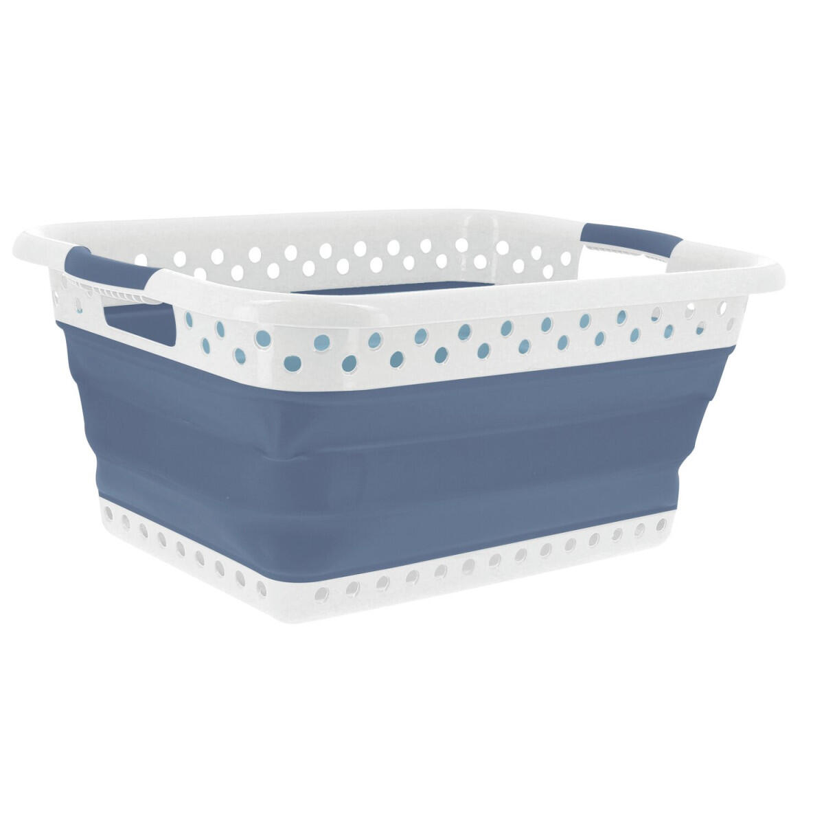 INCASA Corbeille à linge de camping rétractable 3/4