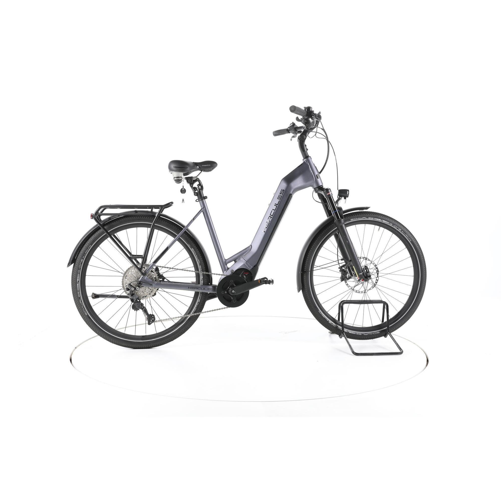 Hercules - Reconditionné - Hercules Pasero Suv I-10 Trekking Vélo Entrée Basse - Très Bon - Vélo Tout Chemin - Gris - 51 - Decathlon