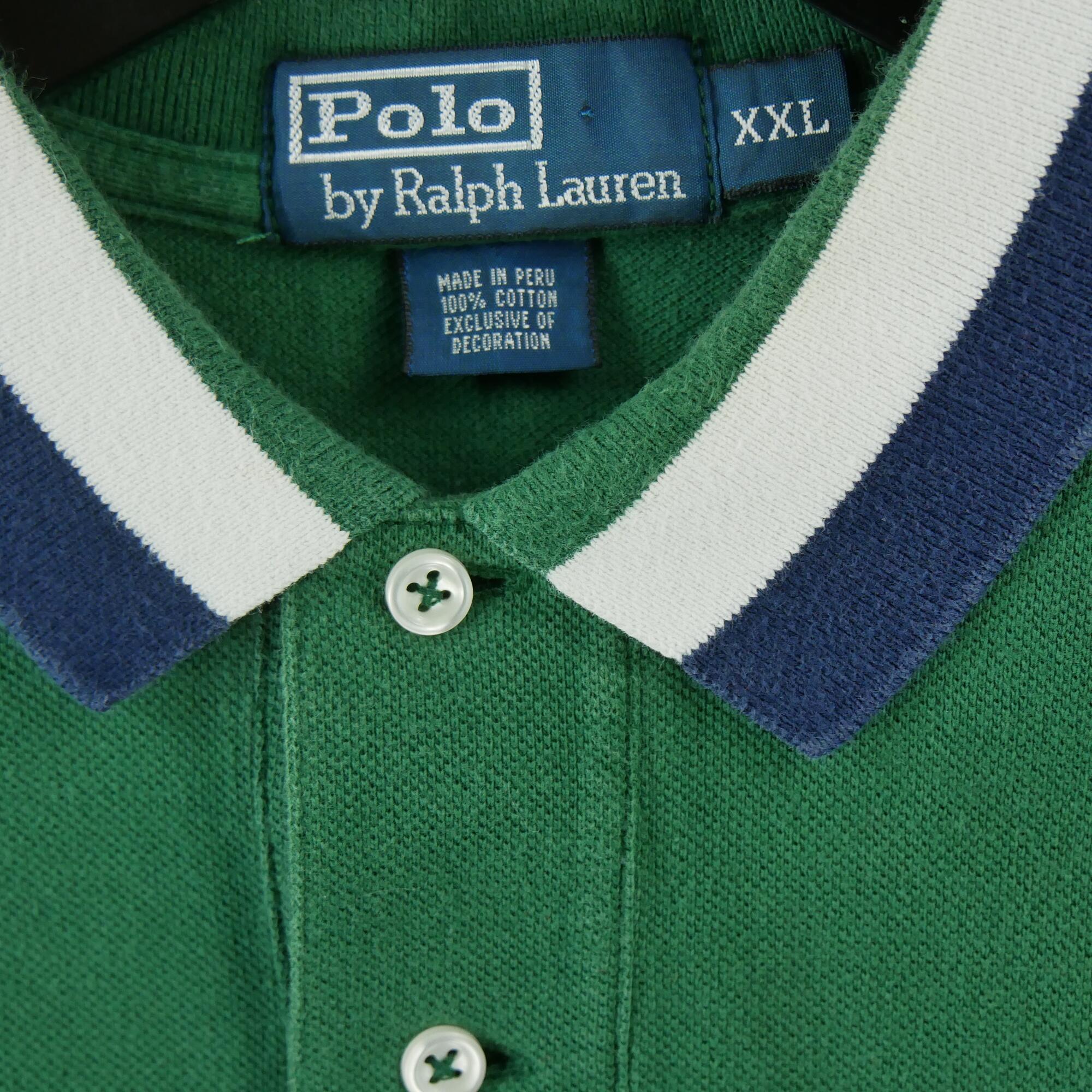 Seconda Mano - Manica corta Polo uomo verde - Stato molto buono 5/5