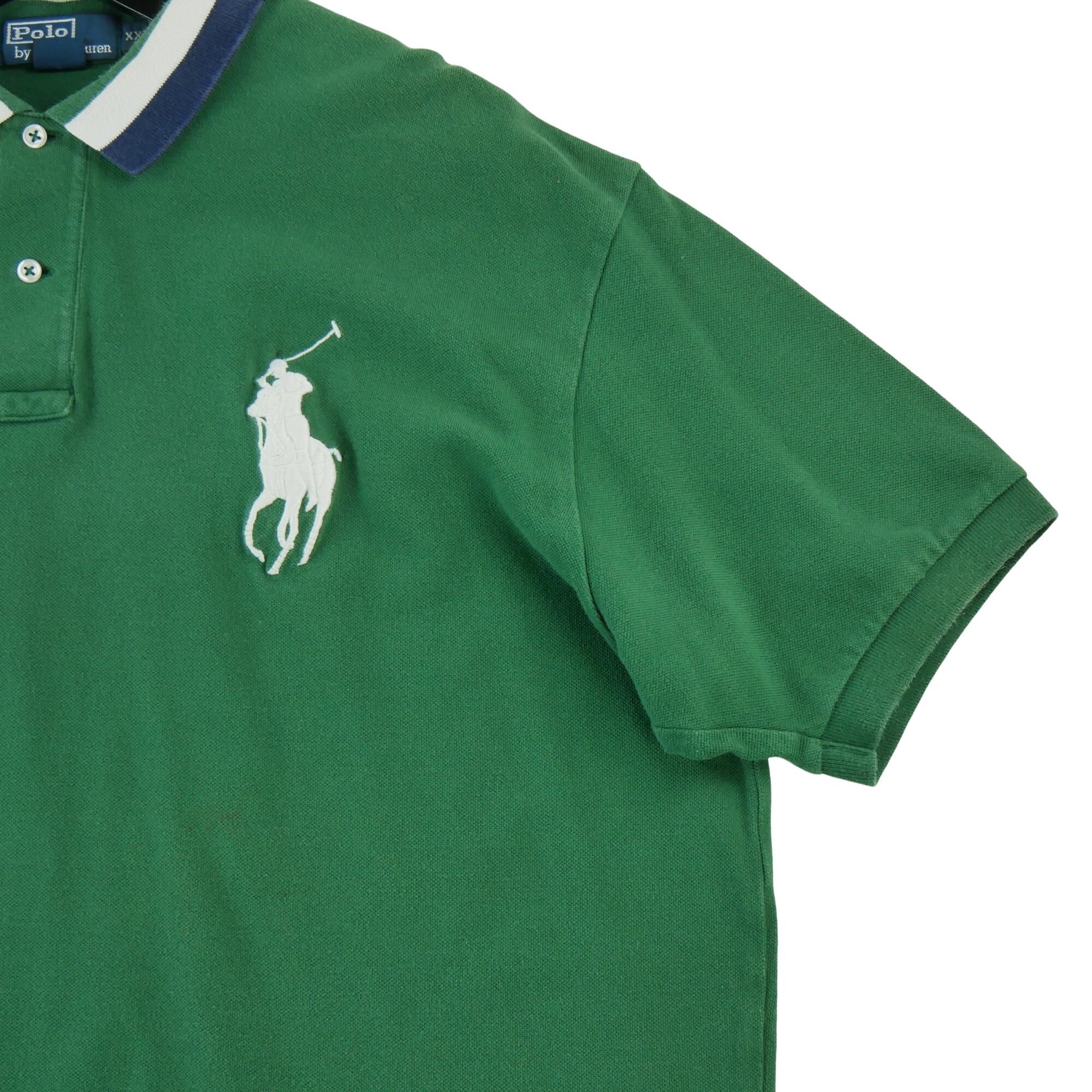Seconda Mano - Manica corta Polo uomo verde - Stato molto buono 4/5