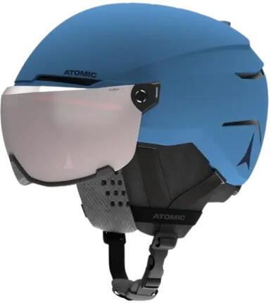 Sporty zimowe Kaski Atomic Savor Visor Kask Narciarski Dla Dzieci - XS - Nieb...