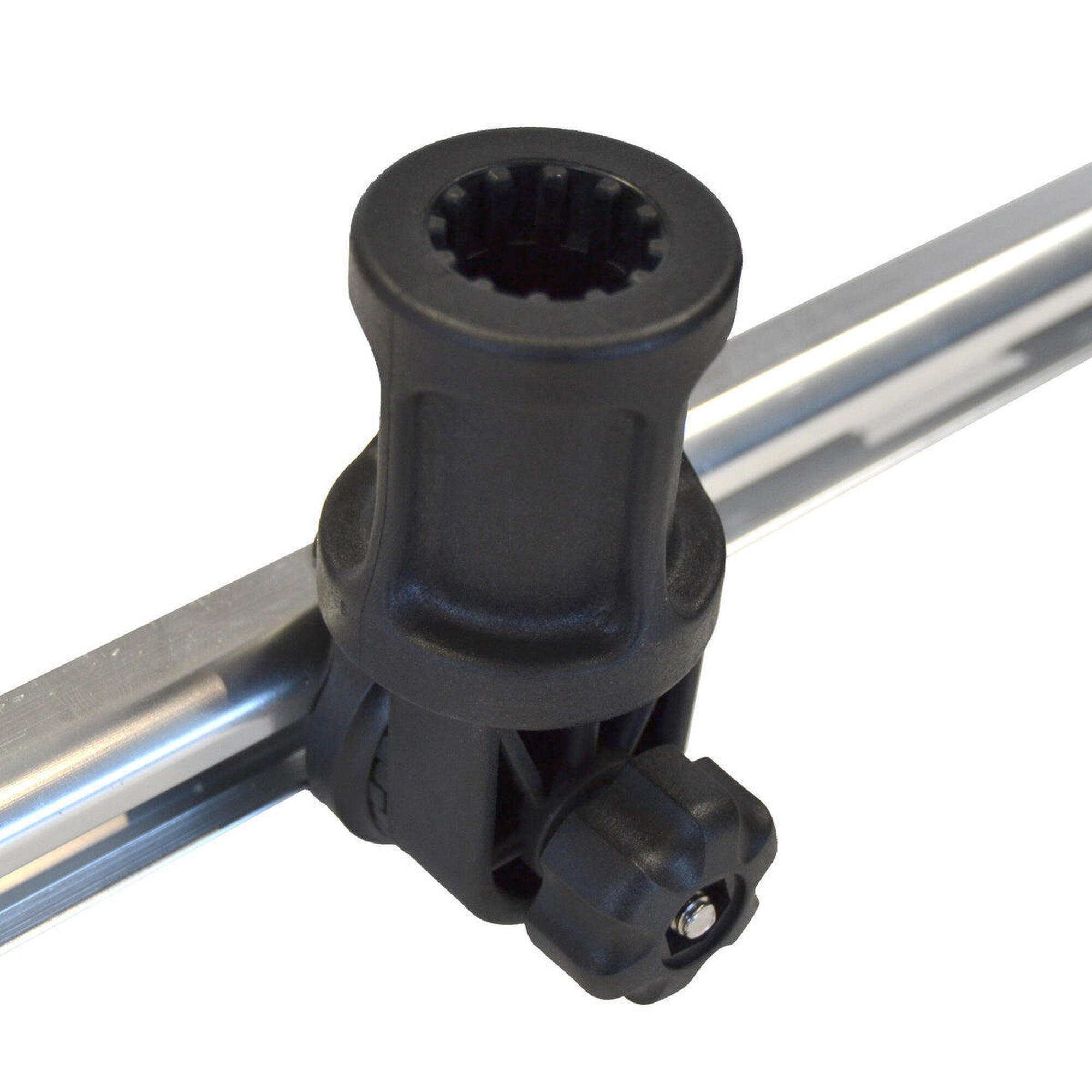 Seven Bass - Seven Bass - Plug&go - Base De Rail Vertical - Float Tube - Noir - Taille Unique - Decathlon