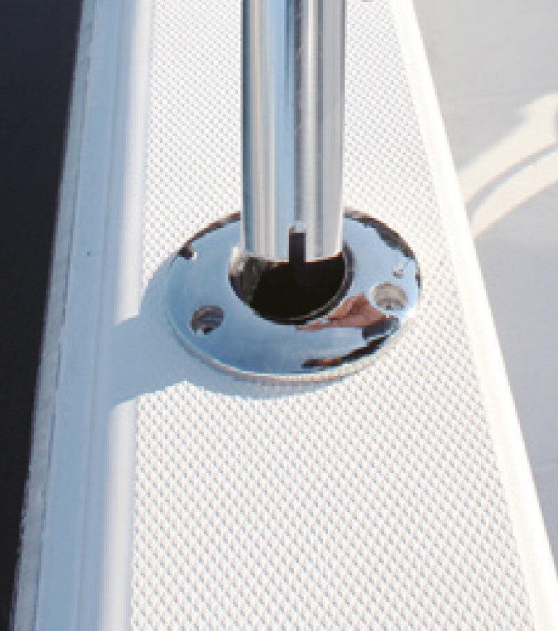 SEVEN BASS – Plug&GO – Metall-Erhöhung für Boots-Rutenhalter 5/5