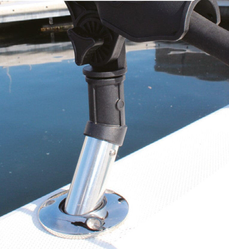 SEVEN BASS – Plug&GO – Metall-Erhöhung für Boots-Rutenhalter 4/5