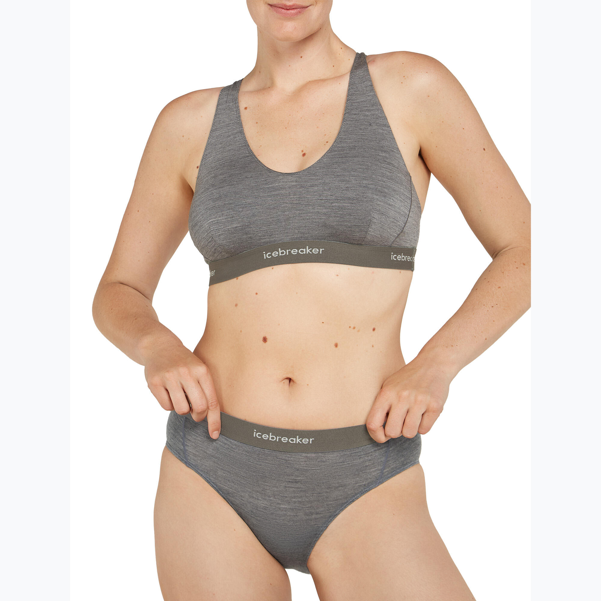 Majtki termoaktywne damskie icebreaker Merino 125 Cool-Lite Sprite Hipster 5/7