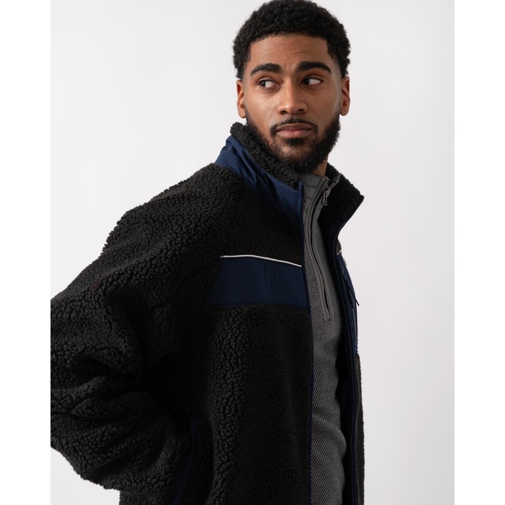 Chaqueta de hombre Lacoste Colorblock de forro polar 3/5