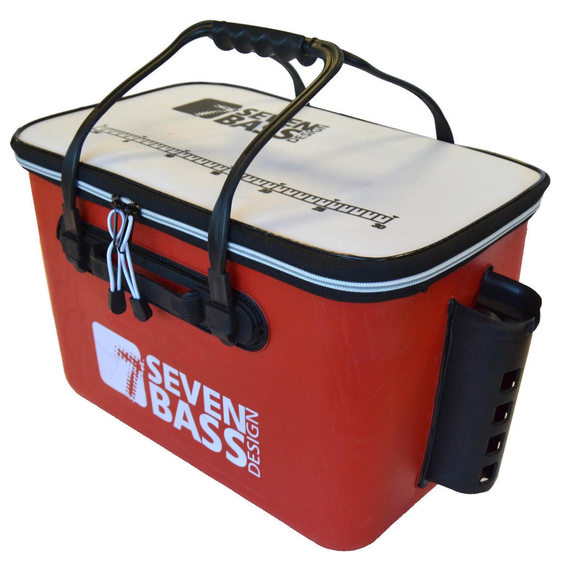 Seven Bass - Seven Bass - Bakkan Hard 36 Rh Series - Float Tube - Blanc|rouge - Taille Unique - Decathlon