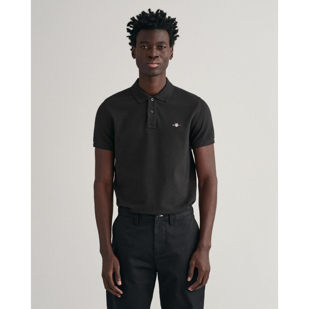 Mens Training Polo Shirt Shield Logo