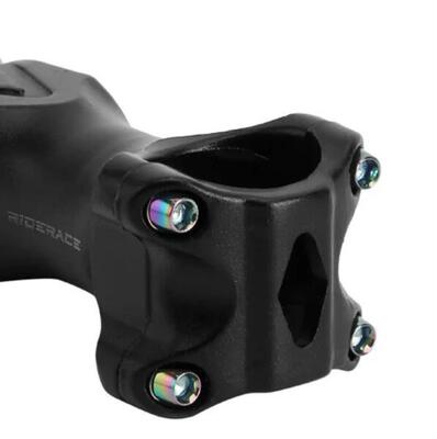 Viti attacco manubrio bici M5 acciaio 10B21 set 6 multicolore