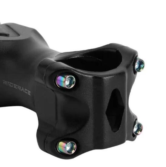 Viti attacco manubrio bici M5 acciaio 10B21 set 6 multicolore