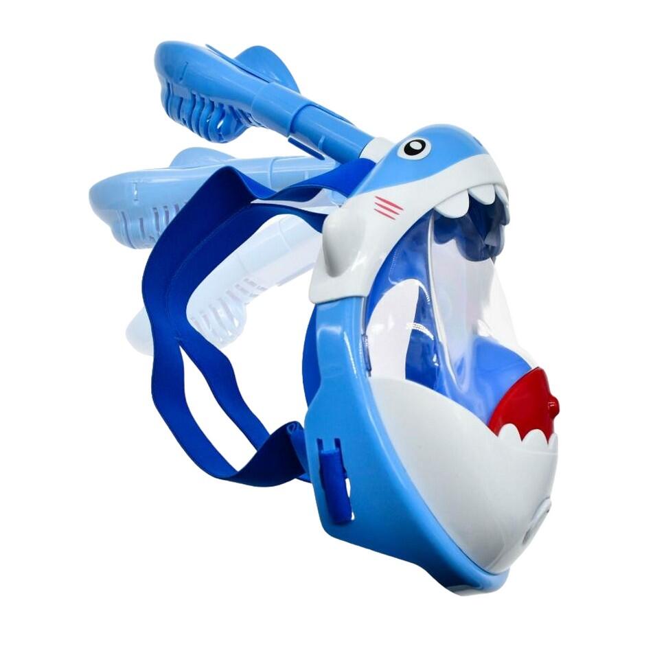 Masque De Plongée Intégral Enfant (Bleu / Blanc) XS 2/2
