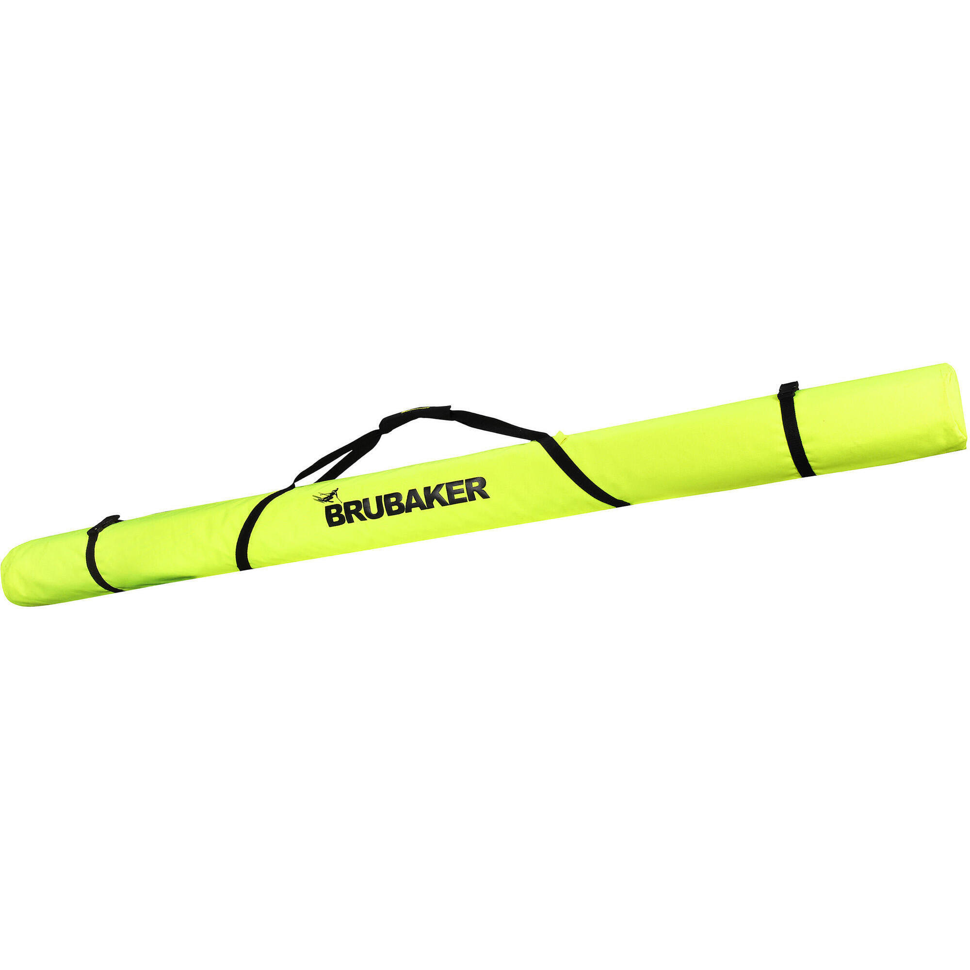 X2 - Brubaker Xc Touring Sac Ski De Fond Rembourré 195cm Noir/jaune Néon - Sac De Sport - Jaune|noir - 195 Cm - Decathlon