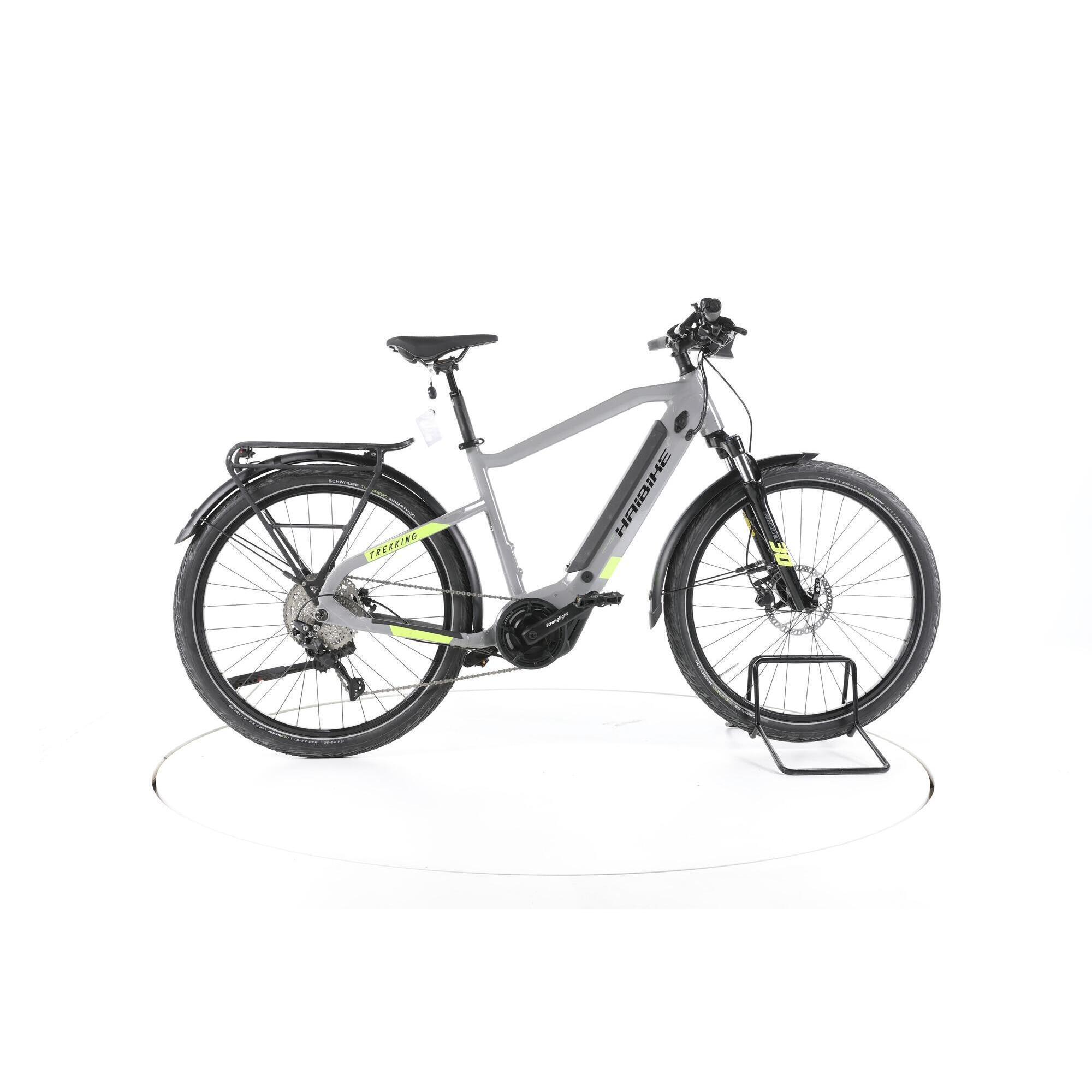 Haibike - Reconditionné - Haibike Trekking 6 Trekking Vélo Électrique - Très Bon - Vélo Tout Chemin - Gris - 48 Xl - Decathlon