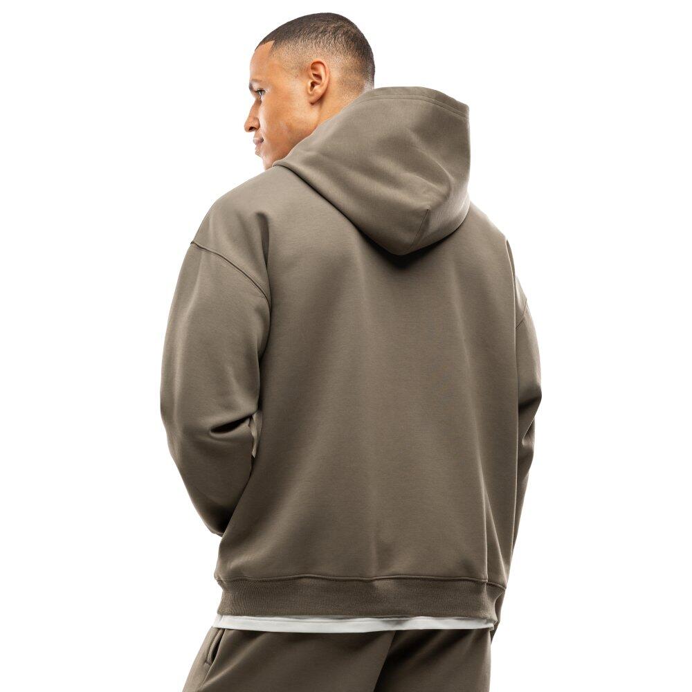 Felpa sportiva con cappuccio da uomo Fitness Motion Green Marrone 2/7