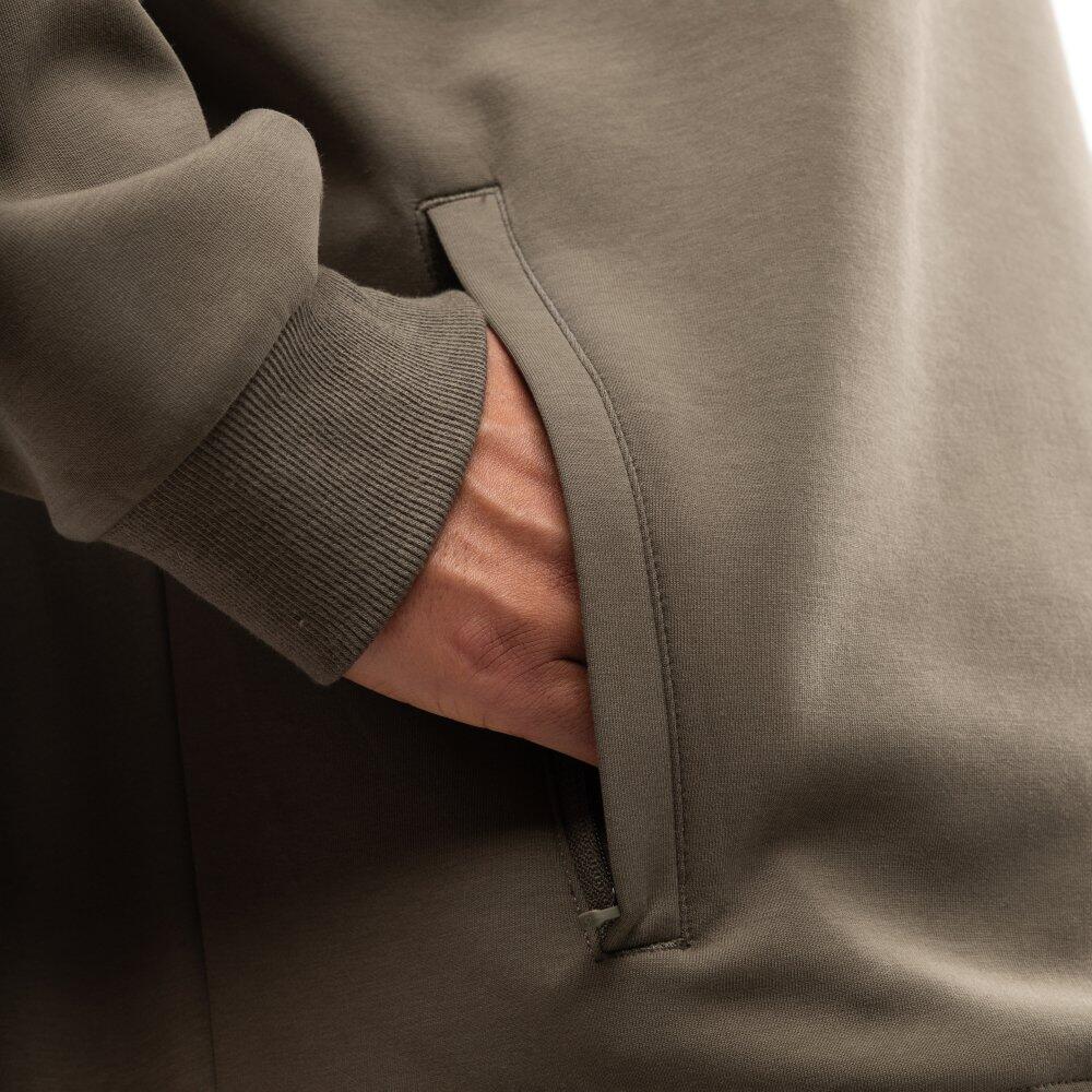 Felpa sportiva con cappuccio da uomo Fitness Motion Green Marrone 4/7