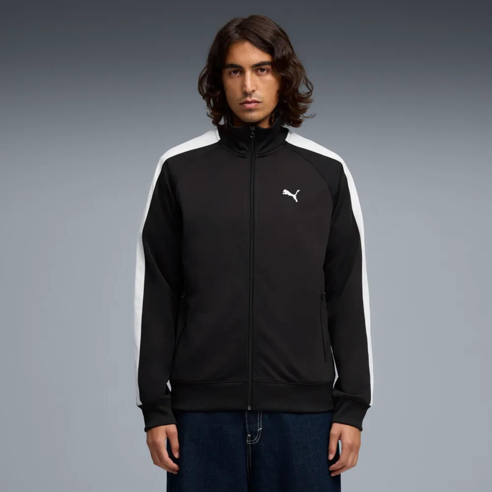 Puma Herren Trainingsjacke Essentials T7 Poly Track Jacket 692462 3/5