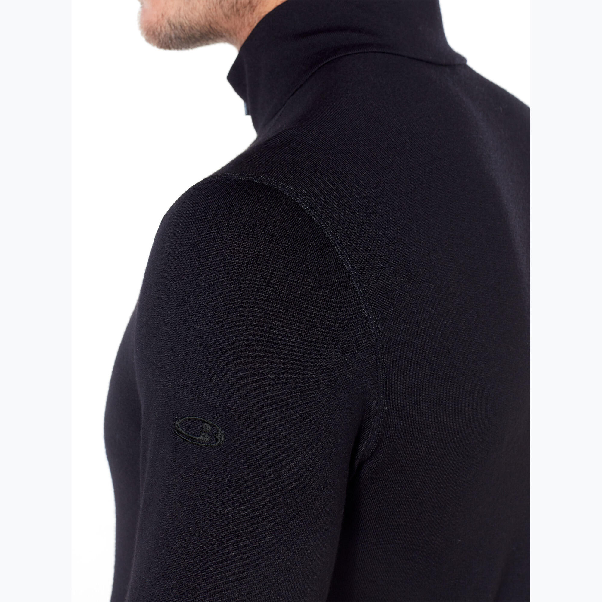 Sudadera térmica para hombre icebreaker 260 Tech LS con media cremallera 6/7