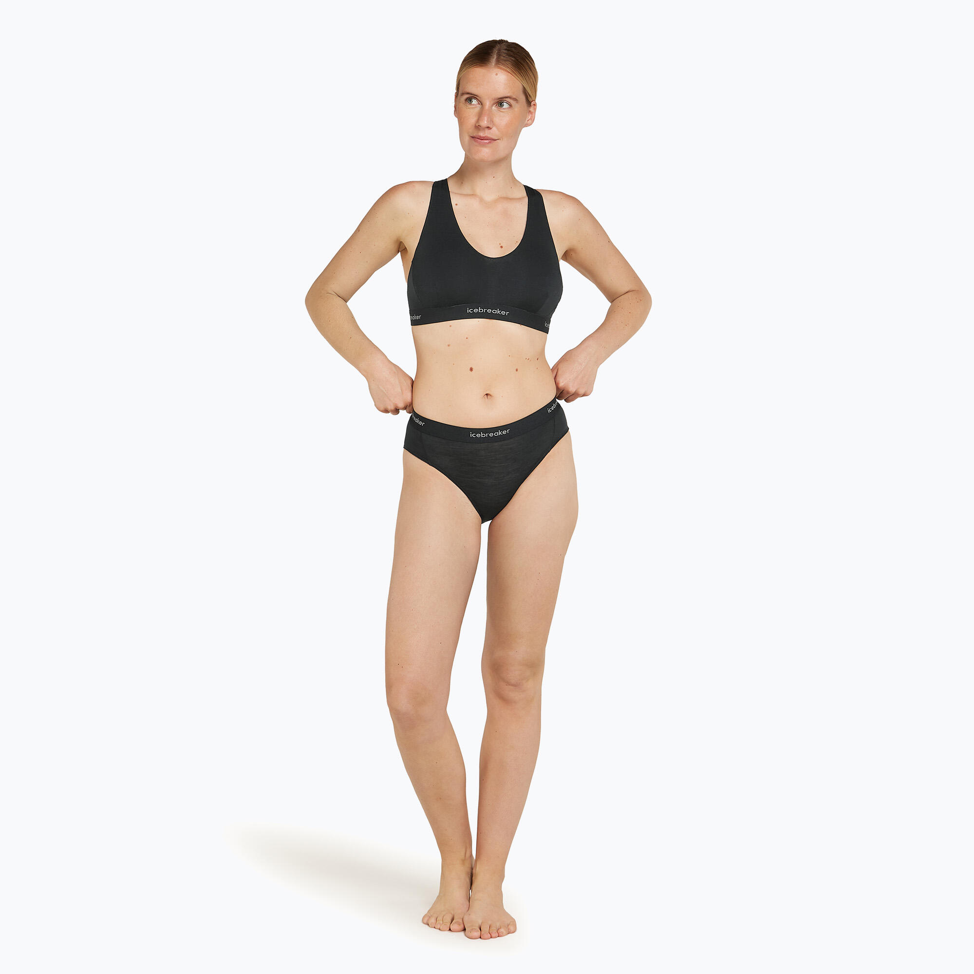 Majtki termoaktywne damskie icebreaker Merino 125 Cool-Lite Sprite Hipster 3/7