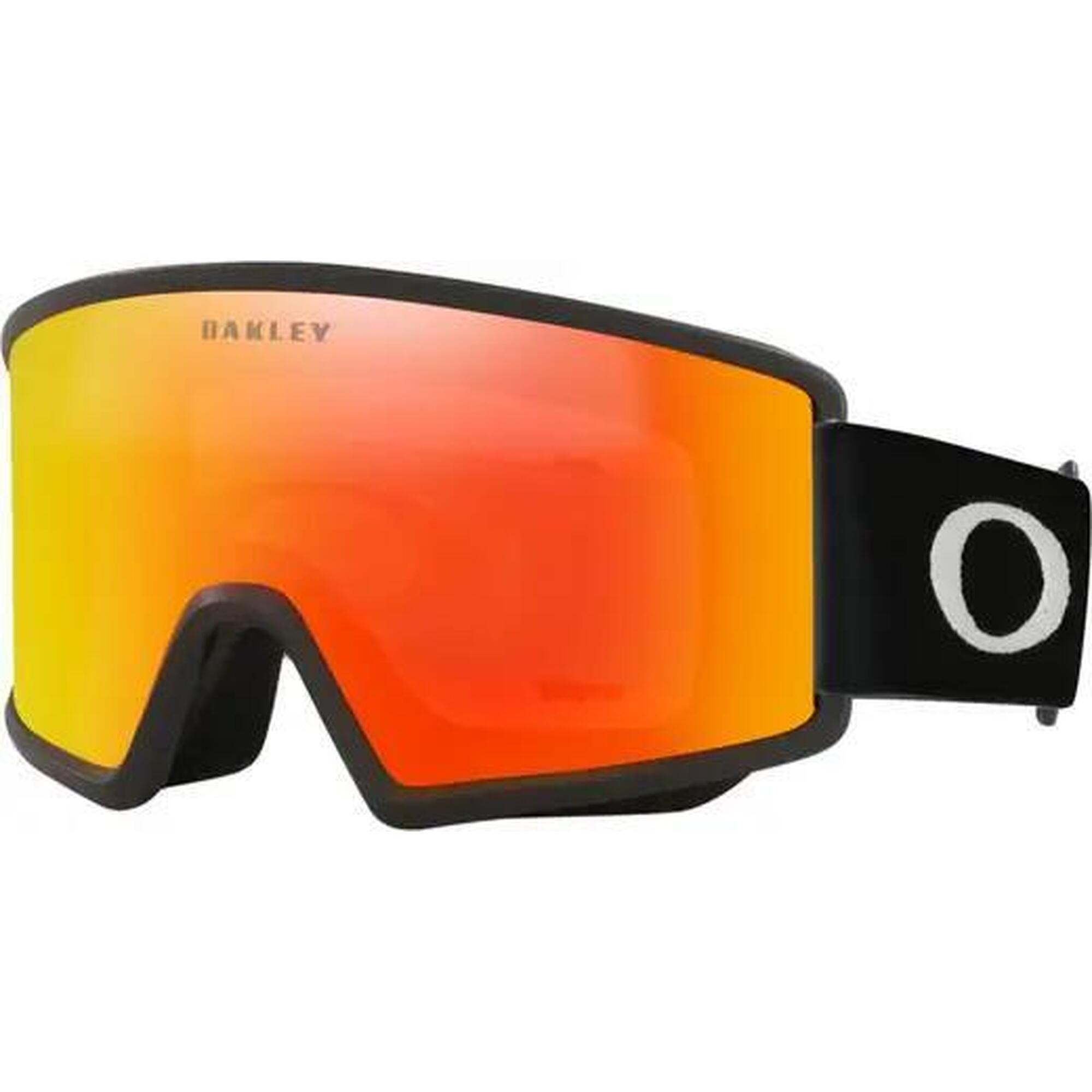 Oakley - Oakley Target Line M Masque De Ski - Fire Iridiumbo - Masque De Ski - Noir|orange - Taille Unique - Decathlon