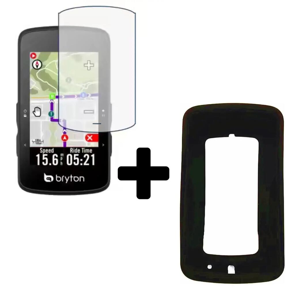 Protective kit Bryton Rider 750 SE silicone case + clear screen film