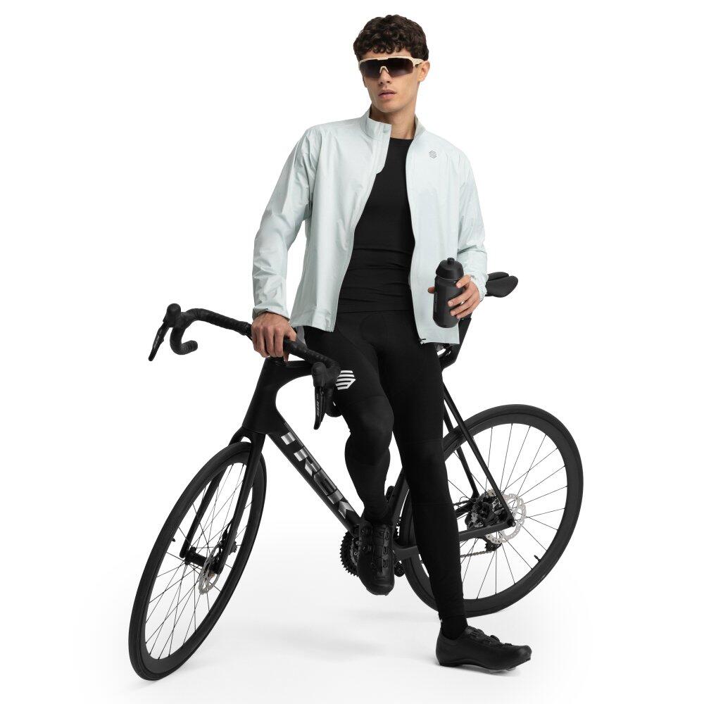 Herren Radsport fahrradregenjacke für J2 Nivolet Blau 3/8