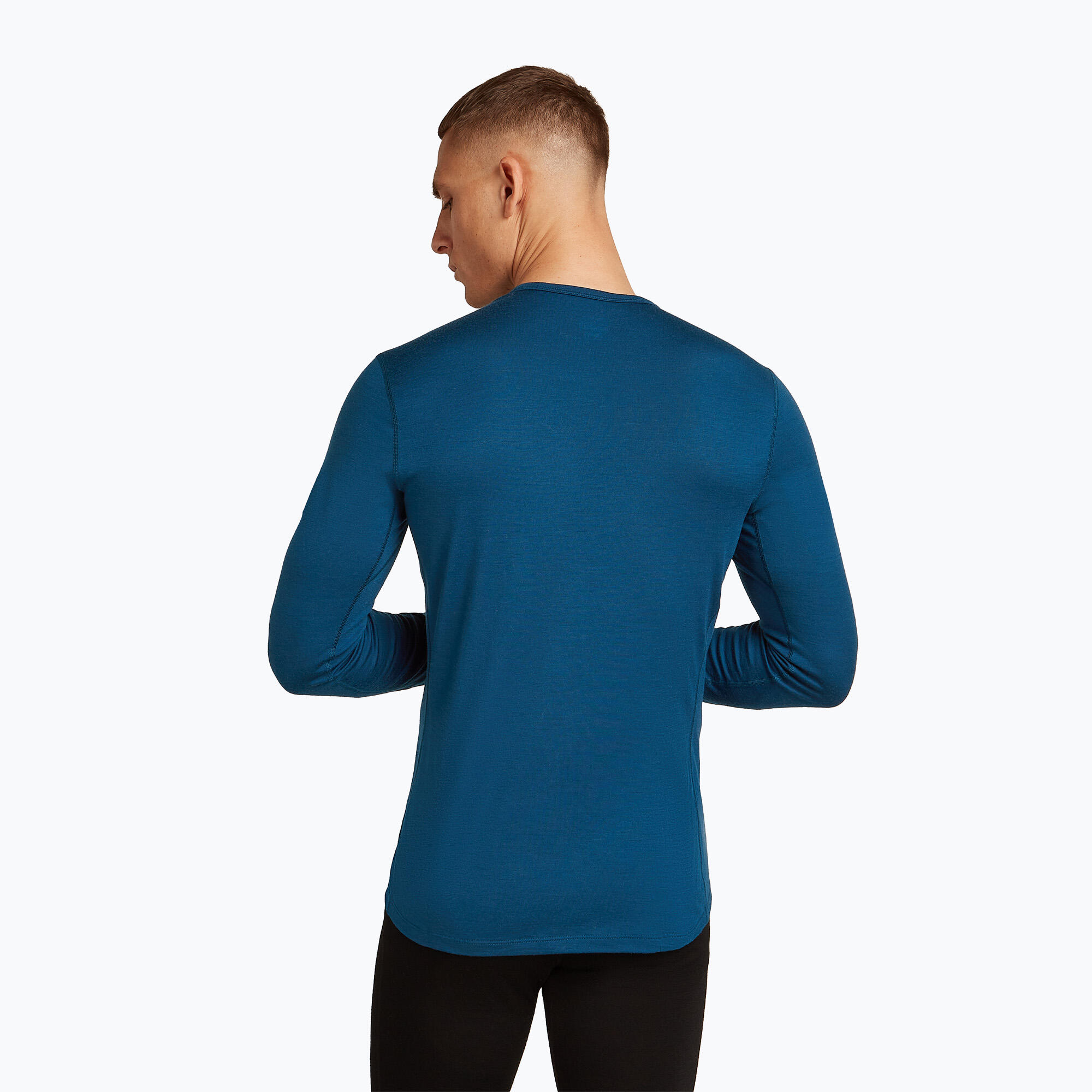 Camiseta térmica de manga larga para hombre Icebreaker 200 Oasis Crewe 3/7