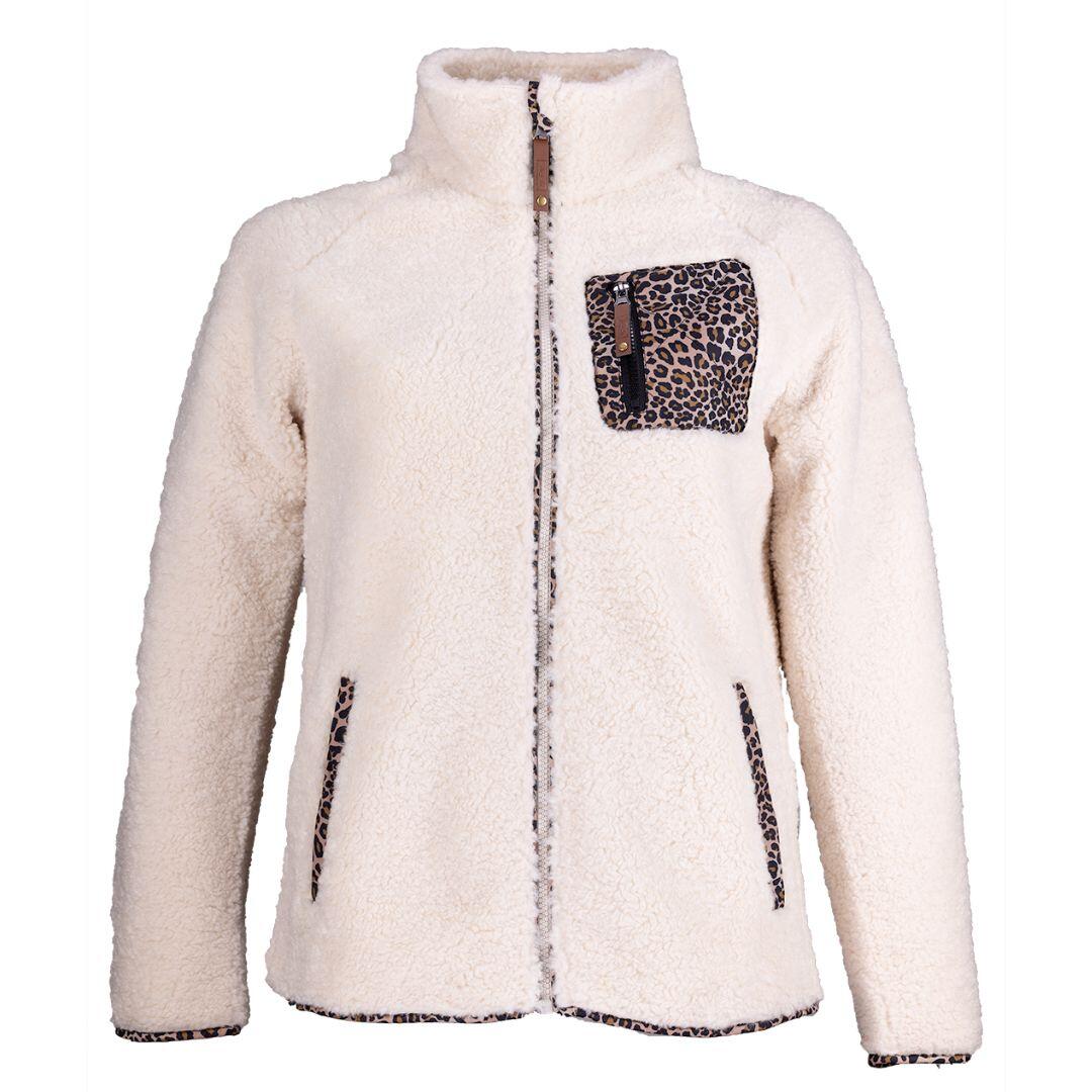 Angel Toys - Veste Sherpa Femme Angele Denise Sans Capuche F Beige S - Polaire - Beige - Decathlon