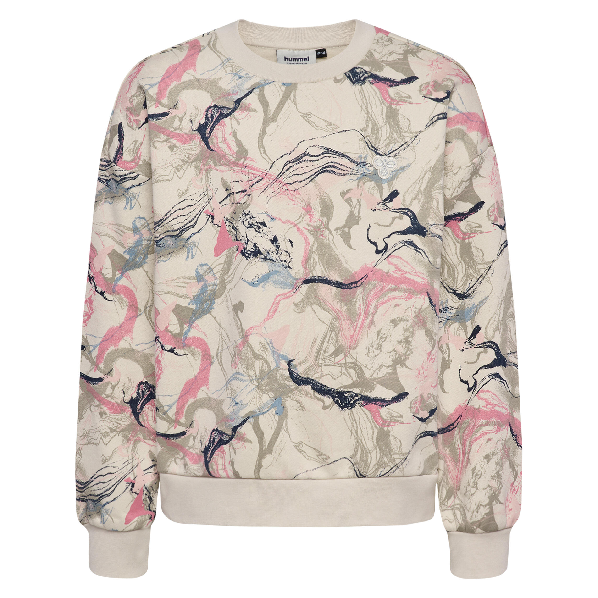 Hummel - Sweatshirt Loose Fille Hummel Aop - Sweat-shirt - Gris - Decathlon
