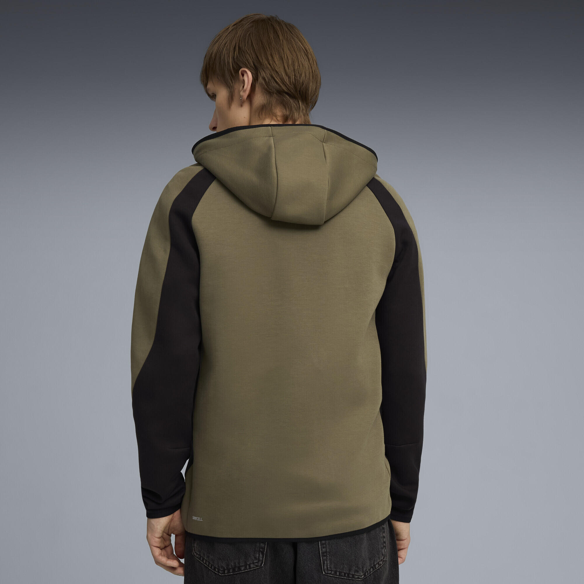 Casaco corrida homem com capuz fecho de correr Evostripe PUMA 3/5