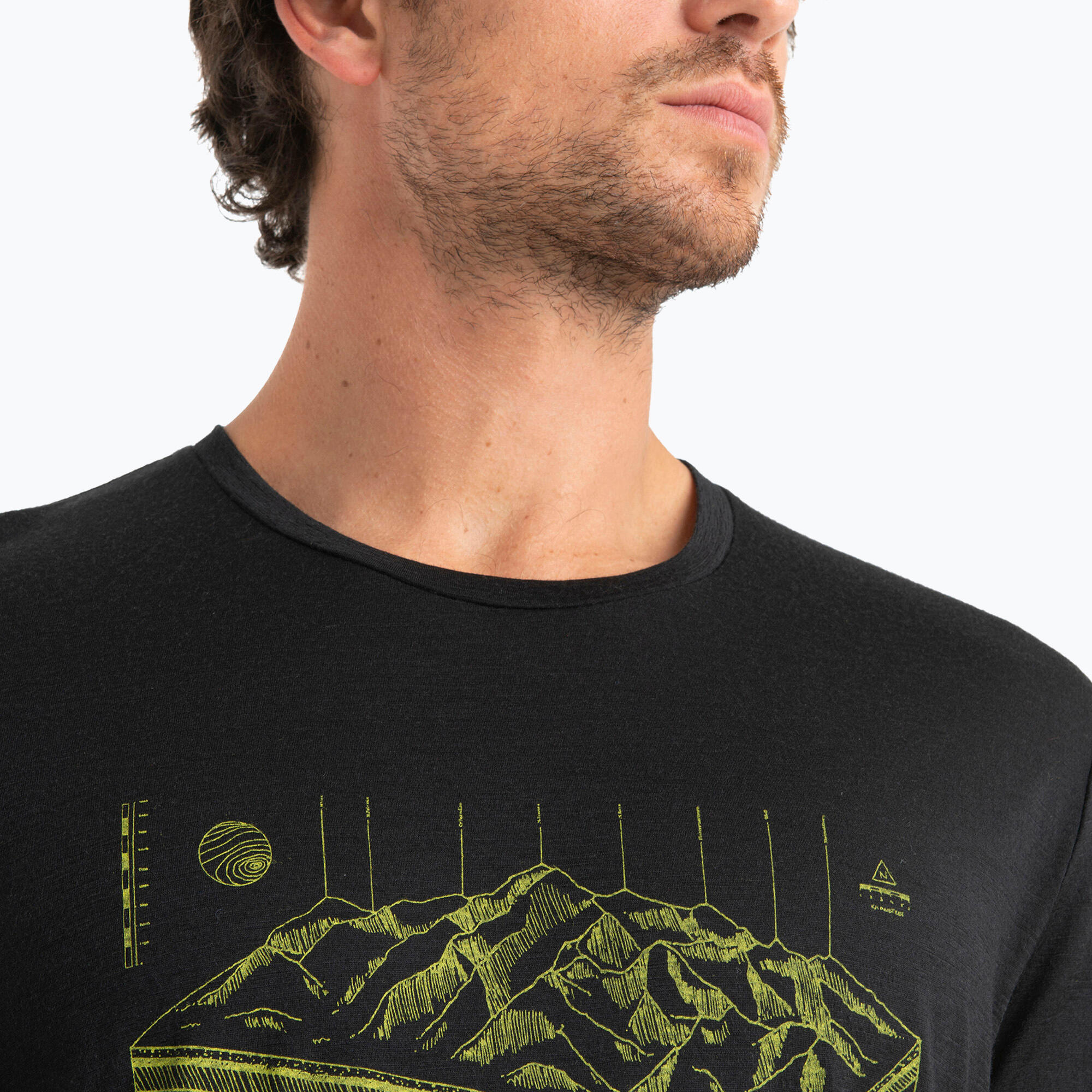 Camiseta térmica masculina de manga longa icebreaker Merino 150 Tech Lite II 3/7