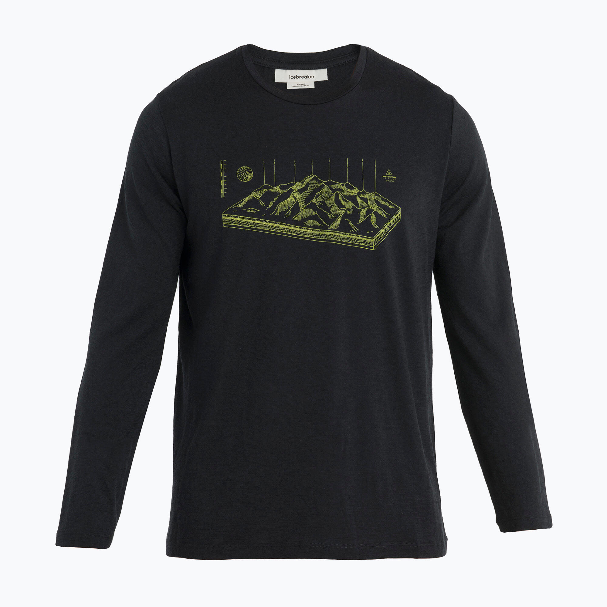 Camiseta térmica masculina de manga longa icebreaker Merino 150 Tech Lite II 5/7