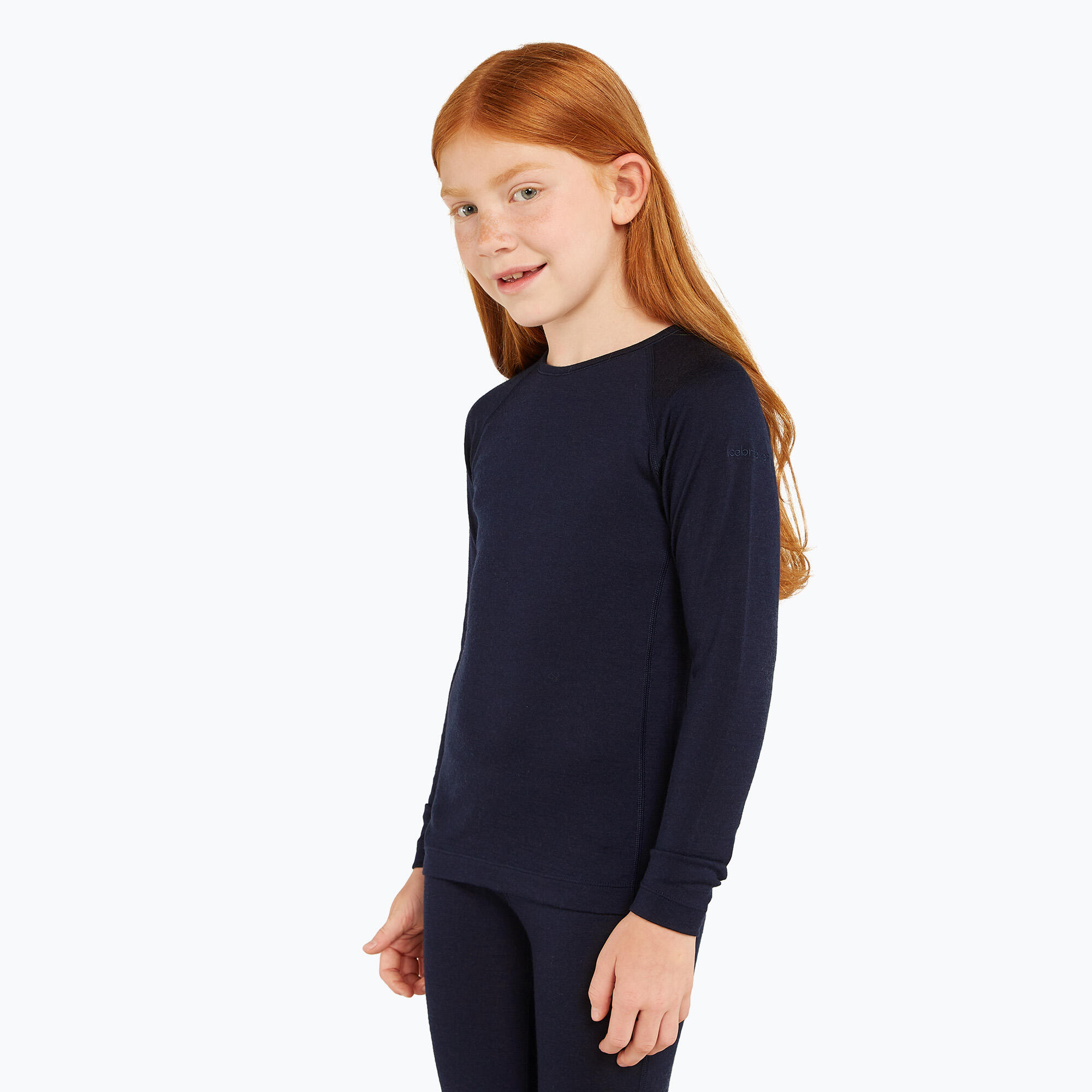 Longsleeve termoaktywny dziecięcy icebreaker 200 Oasis Crewe 5/7