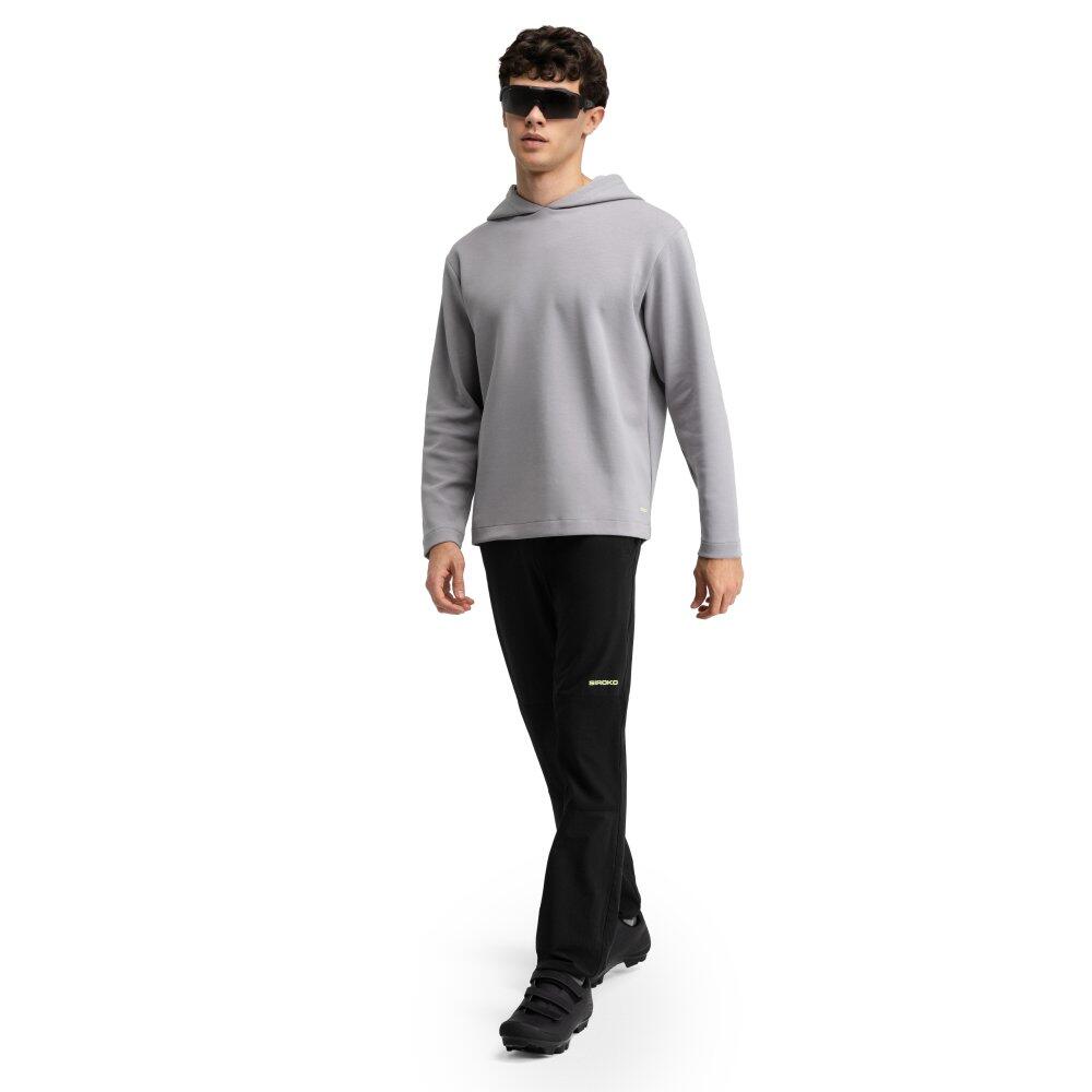 Sweat à capuche VTT homme Cyclisme MTB Slack Gray Gris 3/7