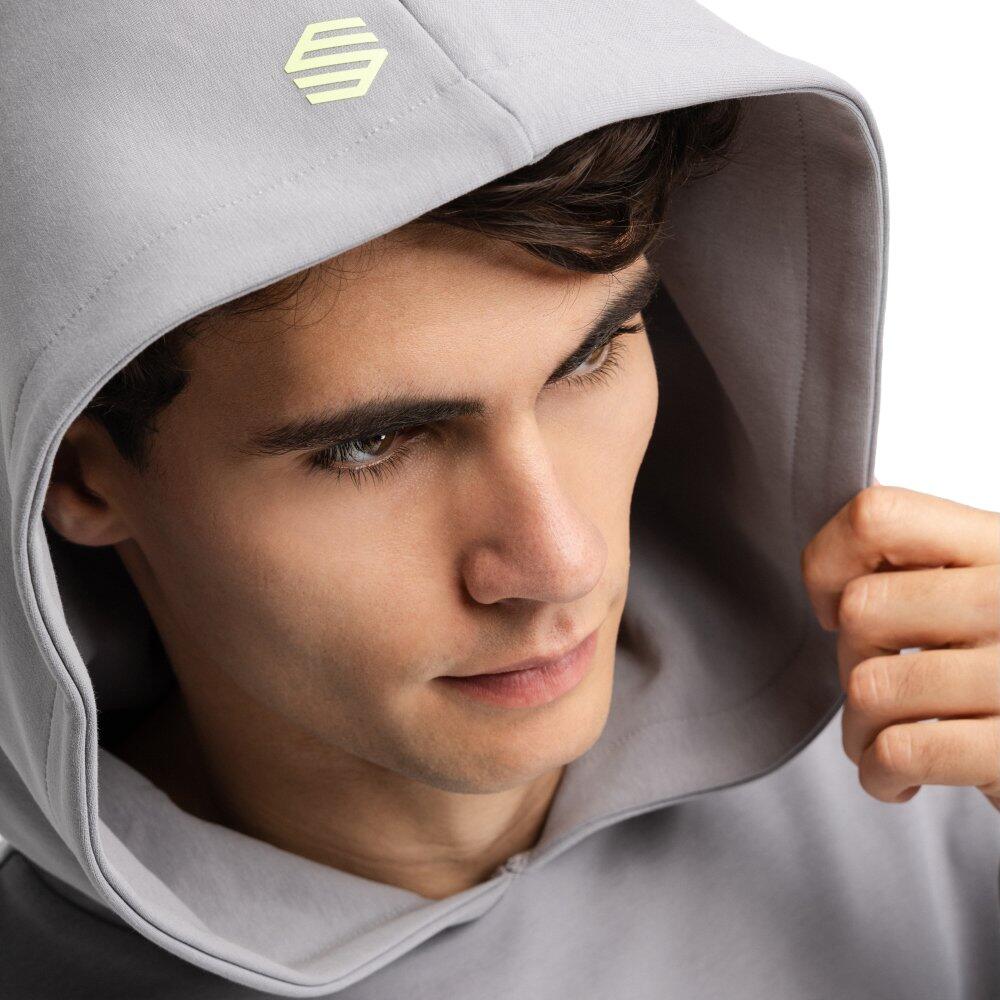 Sweat à capuche VTT homme Cyclisme MTB Slack Gray Gris 5/7