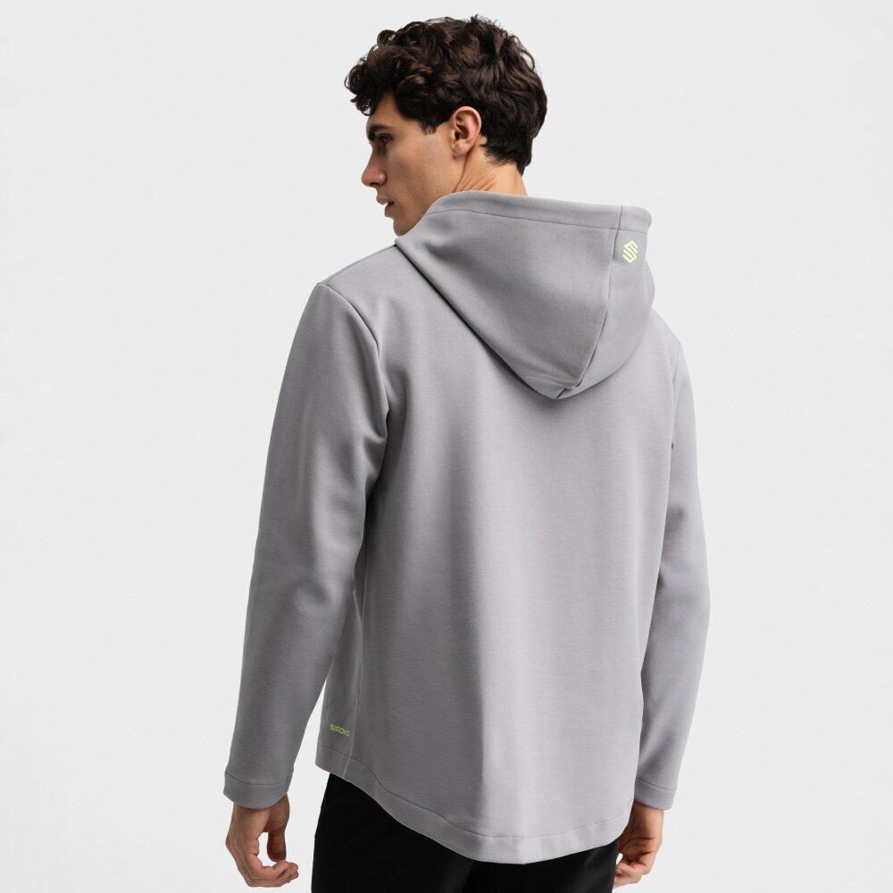Sweat à capuche VTT homme Cyclisme MTB Slack Gray Gris 6/7
