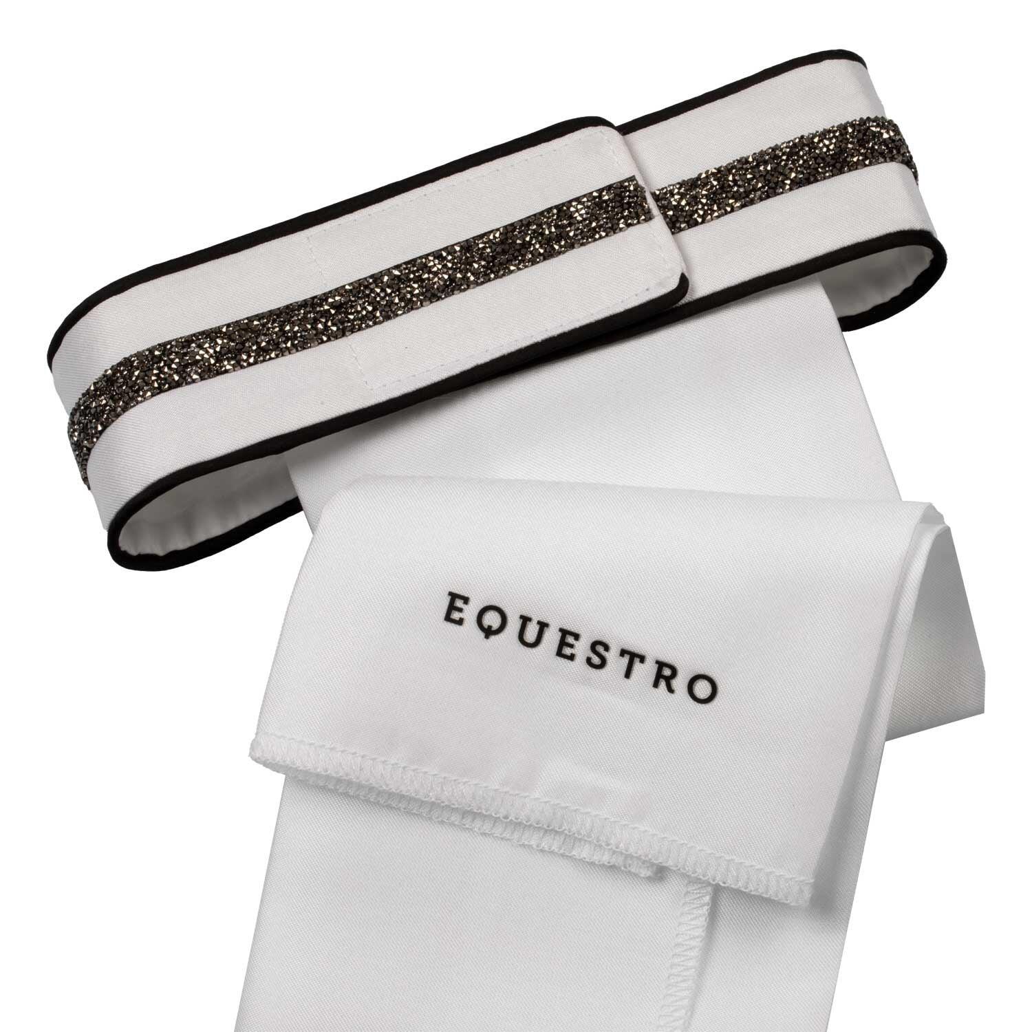 Equestro Impero Plastron Wit/zwart Kleurloos - 4/4