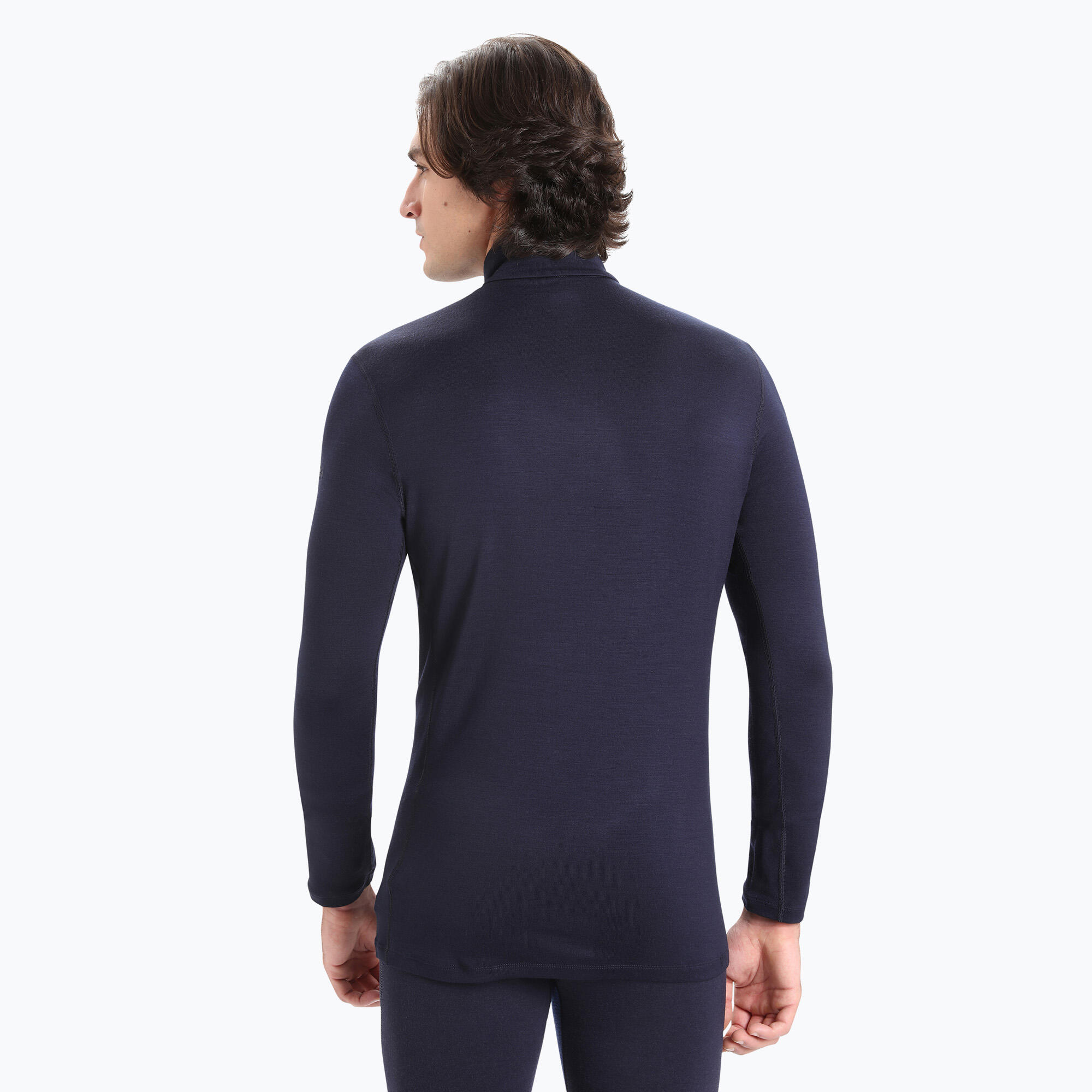Sudadera térmica para hombre icebreaker 260 Tech LS con media cremallera 3/7