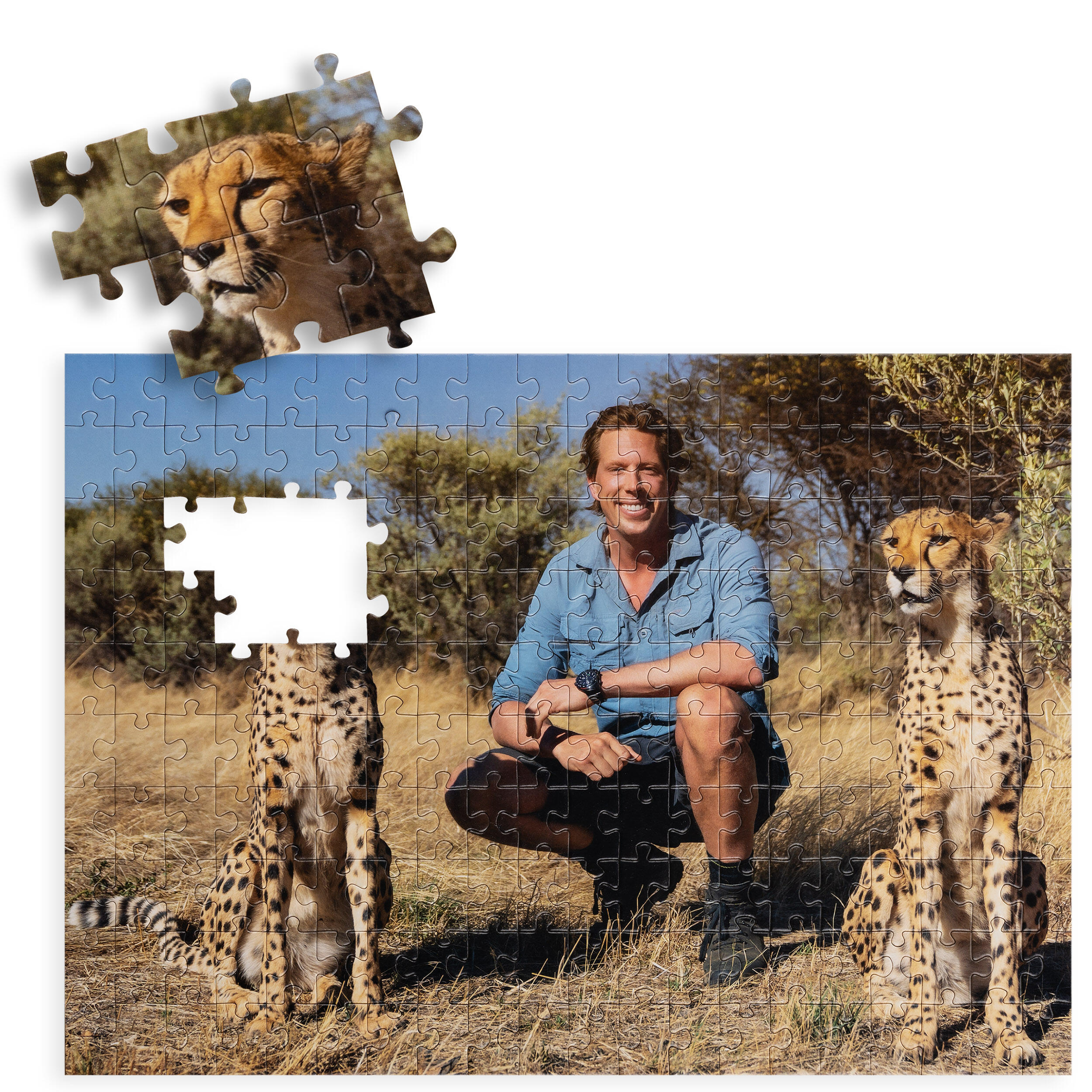 Puzzle Enfant Guépard 2/5