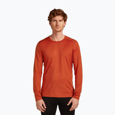 Heren thermisch ondershirt longsleeve icebreaker 200 oasis crewe