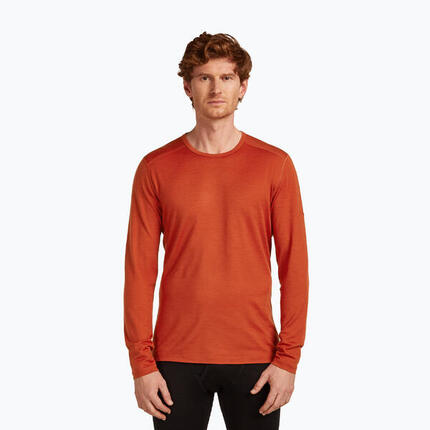 Heren thermisch ondershirt longsleeve icebreaker 200 Oasis Crewe