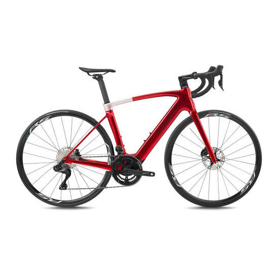 Bicicleta electrica Bh Irs1 Carbon 1.4 Blanco-Rojo
