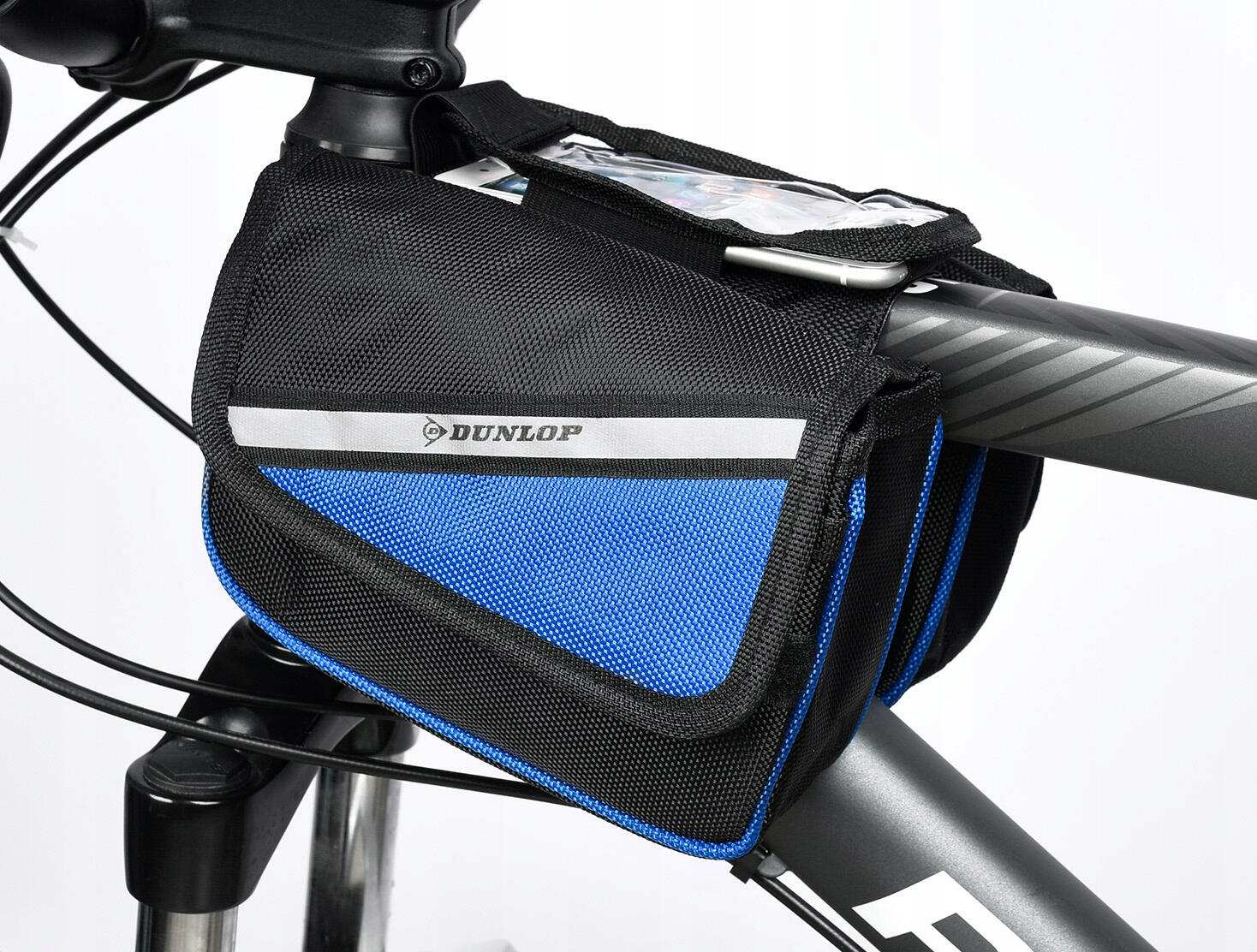 Torba rowerowa sakwa saszetka uchwyt rowerowy na telefon DUNLOP 2/7